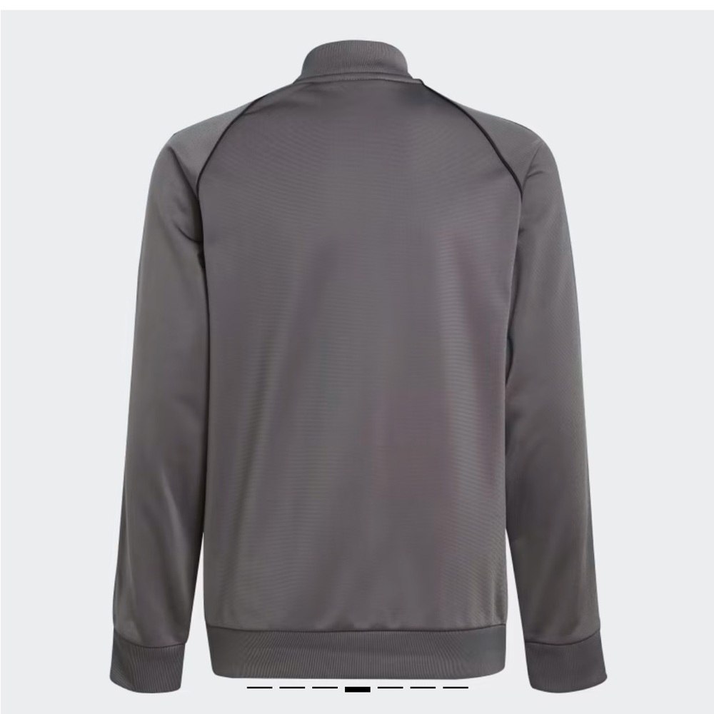 Adidas Grey Zip up track sweater in size small. - Picture 2 of 10